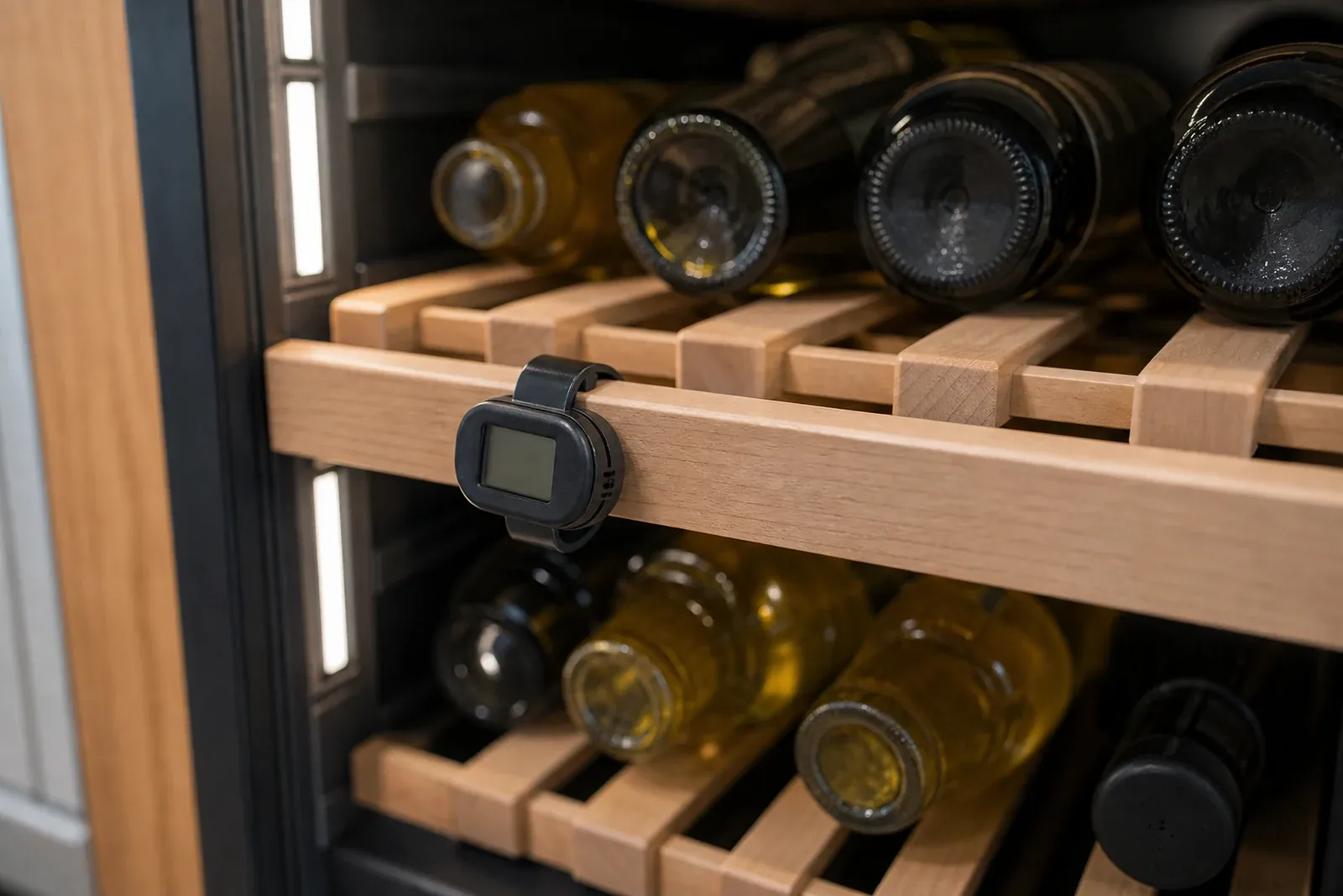 Norris Canyon Estates — wine column drifting to room temperature